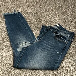 Distressed skinny jeans by Hidden
